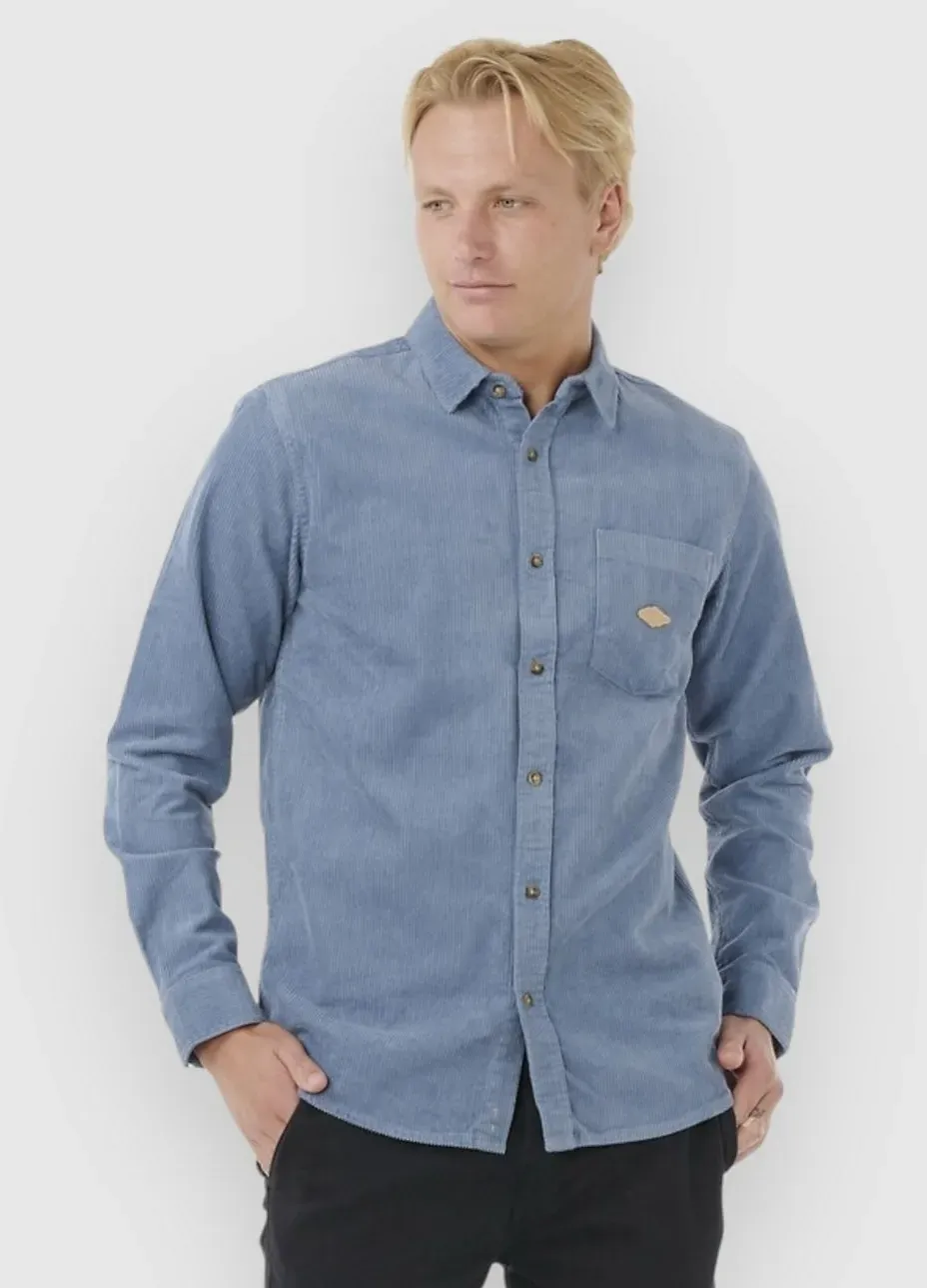 Rip Curl Classic Surf Cord Hemd bluefin Gr. XL