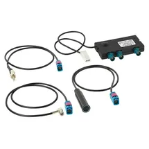 ACV Electronic Aktiver Antennensplitter Radio AM-FM/DAB-DAB+ incl. Adapter