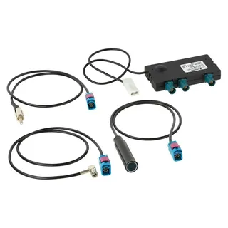 ACV Electronic Aktiver Antennensplitter Radio AM-FM/DAB-DAB+ incl. Adapter
