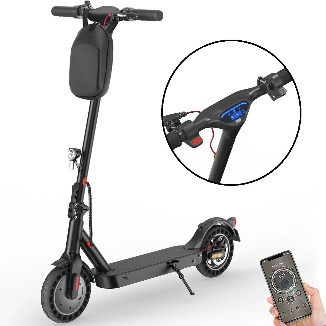 E9TMax 500W 40KM E-Scooter Mit Straßenzulassung(ABE,eKFV)