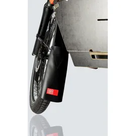 Fahrer Schutzblech Latz-E Plus Snap 70-90 mm schwarz