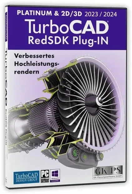 RedSDK Plug-in for TurboCAD 2023