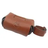 Wildfang Kotbeutelspender Leder Braun