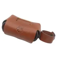 Wildfang Kotbeutelspender Leder Braun