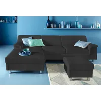 INOSIGN Ecksofa »Jamie, modern und elegant, Fußhöhe 9cm, L-Form,