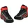 Furygan V4 Easy D3o Motorradschuhe - Schwarz/Grau/Rot / 44