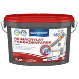 swingcolor Mix Reinacrylat-Fassadenfarbe zum Mischen lassen  (Basismischfarbe 4, 2,5 l, Matt)