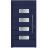KNOCK Aluminium-Haustür »Marte«, stahlblau
