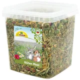 JR Farm GmbH JR Farm Blüten-Meer 600 g im Eimer (Kräuter für Zwergkaninchen und Nager, Ergänzungsfuttermittel)