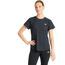 New Balance Damen Race Day Ultra Light T-Shirt schwarz