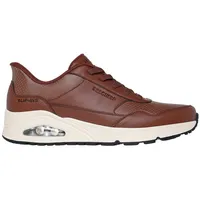 SKECHERS Herren UNO Banksia Luxe braun, Hausschuhe 45 EU