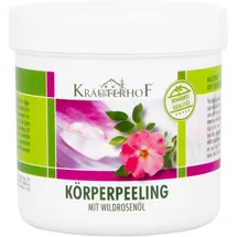 Kräuterhof Körperpeeling mit Wildrosenöl Creme 400 g