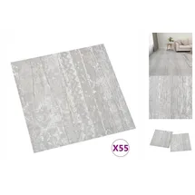 vidaXL Pvc-fliesen Selbstklebend 55 Stk. 5,11 M2 Grau Vidaxl