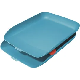 Leitz Briefkorb Cosy Set A4 Polystyrol PS blau
