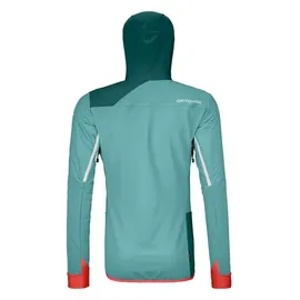 Ortovox Swisswool Col Becchei Hybrid W - Softshelljacke - Damen Tourenjacke-Türkis-M