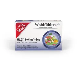 H&S Zyklus-tee mit Zink und Vitaminen Fi 20X1,5 g