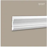 Profhome Wand- und Friesleiste Profhome 151317 weiß 2 St.