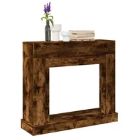 VidaXL Kaminumrandung Räuchereiche 100x30x87,5 cm Holzwerkstoff Vidaxl