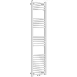neu.haus Handtuchheizkörper Voss 1400 x 400 mm 485 W weiß Mittelventil