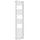 neu.haus Handtuchheizkörper Voss 1400 x 400 mm 485 W weiß Mittelventil