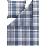 Estella Kuschelflanell Bettwäsche Ambros navy