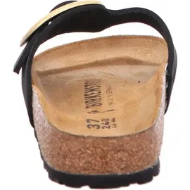 Birkenstock Madrid Big Buckle Nubukleder schwarz 36
