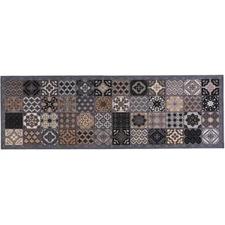 MD-Entree Küchenläufer Patchwork Tiles Grey 50 cm x 150 cm