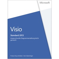 Microsoft Visio Standard 2013 PKC DE Win