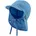 mit Nackenschutz Basic blau 45 cm
