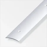 Alfer Übergangsprofil silber eloxiert, gelocht 1000 x 5 mm Aluminium Übergangsprofil