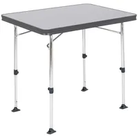 Crespo AL/245 Klapptisch, 80x61cm, silber/grau
