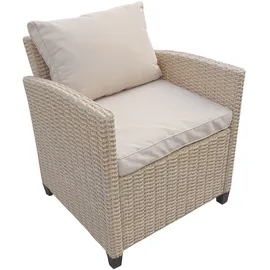 BellaVista Prato II Dining-Lounge-Set braun/beige