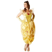 Rubie ́s Kostüm Disney Prinzessin Belle Kostüm Deluxe, Klassische Märchenprinzessin aus dem Disney Universum gelb L