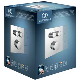 Ideal Standard Ceratherm Navigo Solos Thermostat Unterputz für Wanne & Dusche Chrom A7894AA