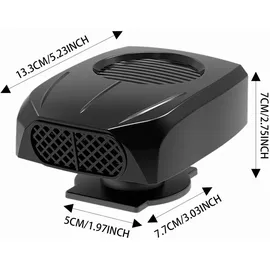 bolwins D89D 120 W Schwarz