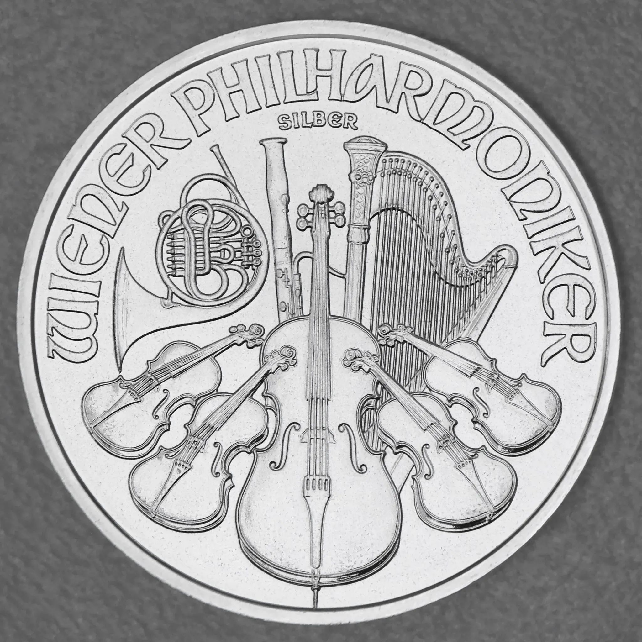 Silbermünze 1oz Wiener Philharmoniker aktueller Jahrgang 19% (Österreich)