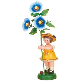 Hubrig Volkskunst GmbH Blumenkind Mädchen 24 cm mehrfarbig