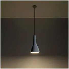Sollux Lighting Empoli 1-flg. 15 W 17 cm rund grau Beton