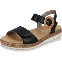 remonte Sandale schwarz | Gr.: 38
