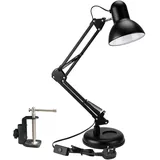 Powerking LED-Schreibtischlampe Schwarz