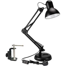 Powerking LED-Schreibtischlampe Schwarz