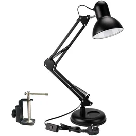Powerking LED-Schreibtischlampe Schwarz