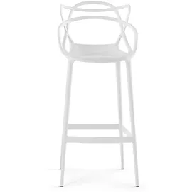 Kartell Masters Stool Barhocker 57 x 109 x 47 cm Weiß