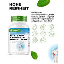 Vit4ever Glucosamin Chondroitin MSM Tabletten 365 St.