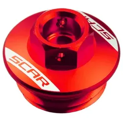 SCAR Rote Ölwanne mit Top-Kappe, rot
