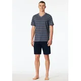 SCHIESSER Shorty Casual Nightwear Blau 52
