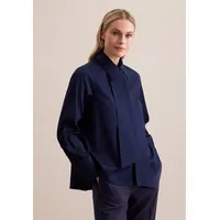 Seidensticker Damen Schluppenbluse Regular 1/1 Hemdblusenkragen 97% Baumwolle 3%