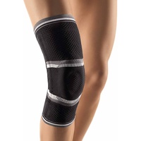 Bort StabiloGen® latexfrei Knie Gelenk Bandage Stütze Stabiliersung Entlastung, schwarz, L Plus