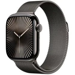 Apple Watch S10 Schiefer Titanium Milanese Loop Schiefer GPS + Cellular 42mm MX053QF/A 2024