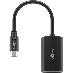 Goobay USB-CTM auf VGA Adapter - USB-CTM-Stecker VGA-Buchse (15-polig)